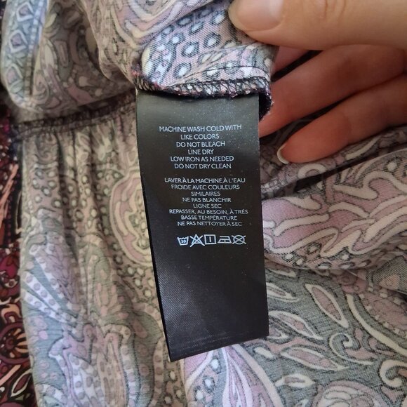 Maeve Purple Paisley Maxi Dress - Picture 8 of 12